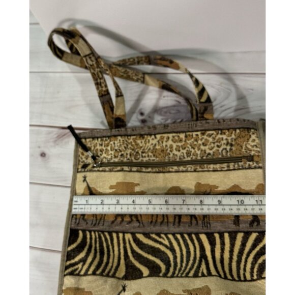 JADE Handbag/Tote Safari African Ethnic Tribal C/W Change Wallet - Picture 13 of 15